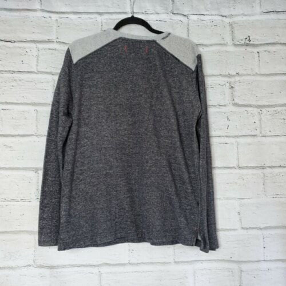 Tommy Bahama Mens Sweater Sz Medium Long Sleeve Pullover Gray Cotton-Poly - Picture 2 of 7